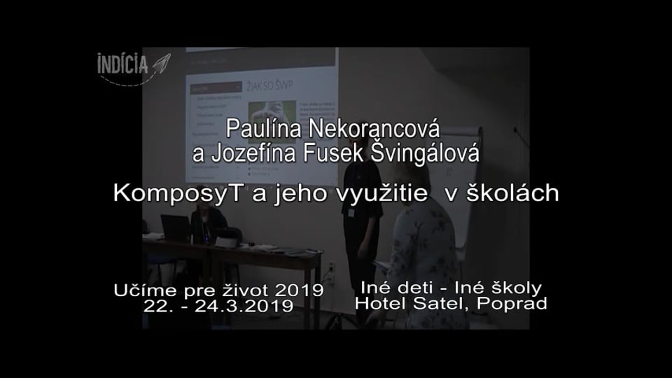 Paulína Nekorancová, Jozefína Fusek Švingálová - KomposyT a jeho využitie v školách