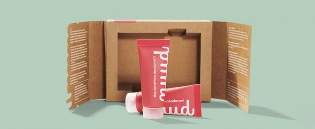 100% natūralus ir veganinis dezodorantas Nuud su mikro sidabru gudresnis rinkinys 2x20ml