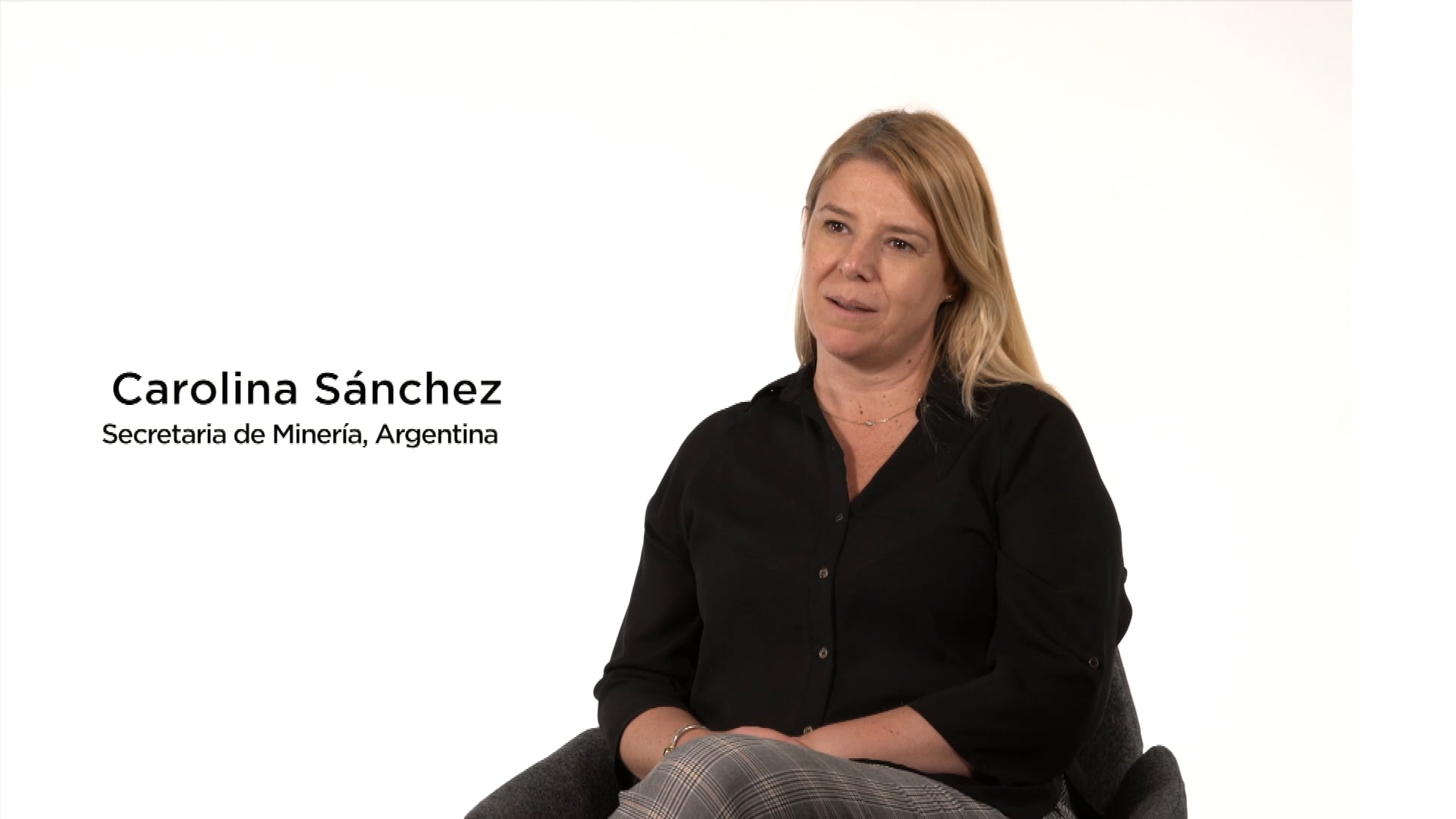 Entrevista a Carolina Sánchez, Secretaria de Minería, Argentina