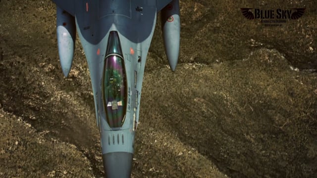F16 flights filmed in 8K