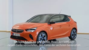 Corsa-e Design walk around Mark Adams