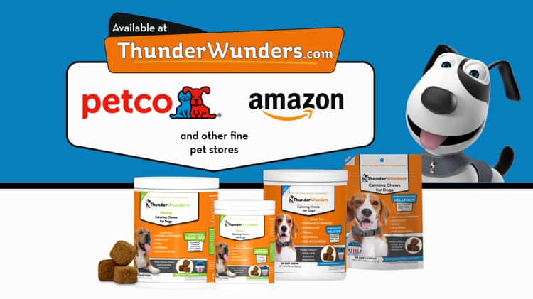 Thunderwunders hemp outlet calming dog chews