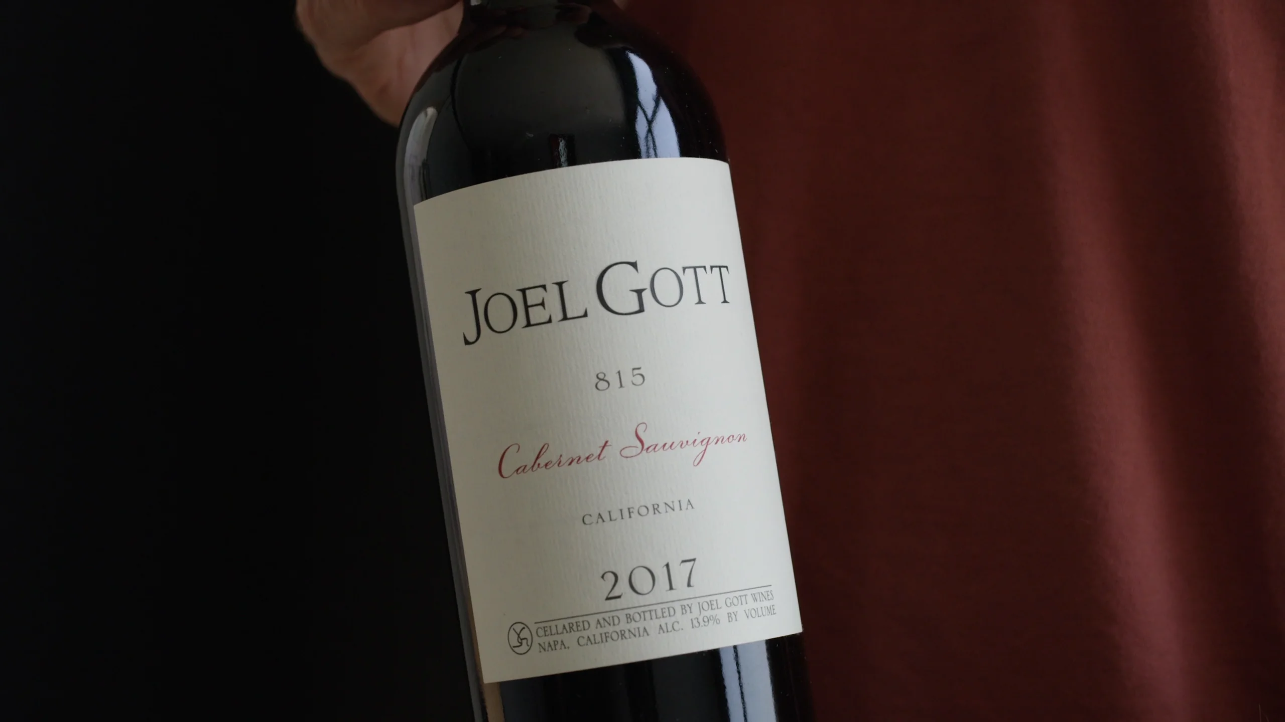 Joel gott on sale cab sav