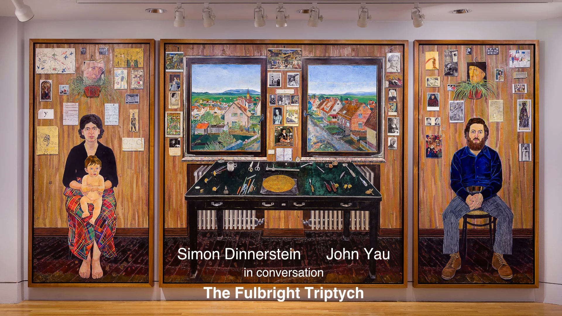 Simon Dinnerstein and John Yau: In Conversation, The Fulbright Triptych