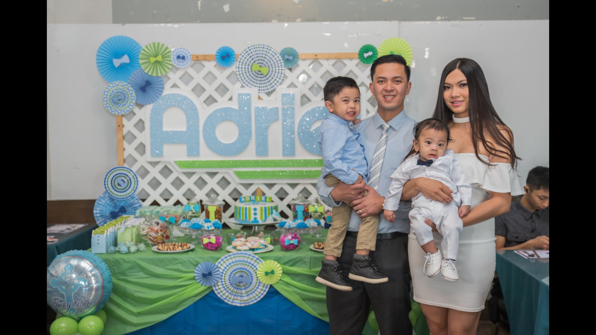 Adriel Clarke 1st Birthday