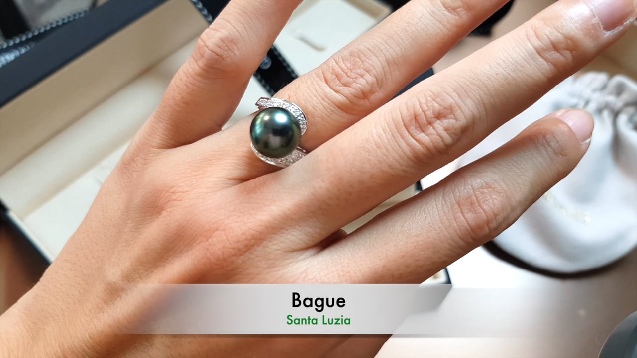 Anello Santa Luzia, oro bianco | Gemperles
