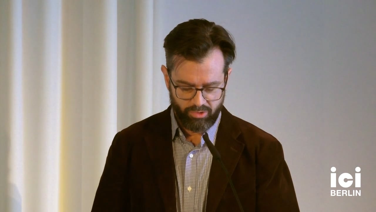 Talk by Martin Daughtry