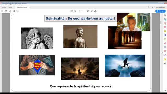 PATRICE MAHUT "Chemin, travail, démarche spirituelle ? De quoi parle-t-on au juste ?"