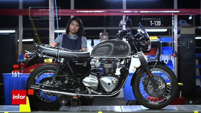 Triumph Motorcycles ‘gets that vibe’ with Infor