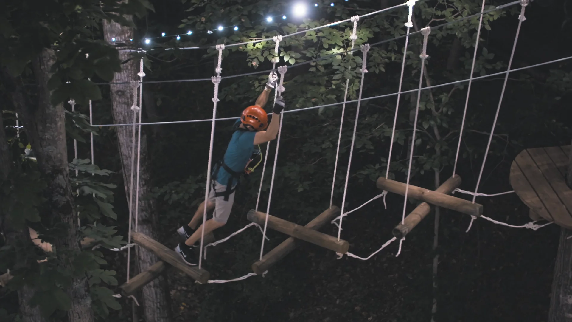 Zipline at Night | Unforgettable Adventure in Knoxville, TN