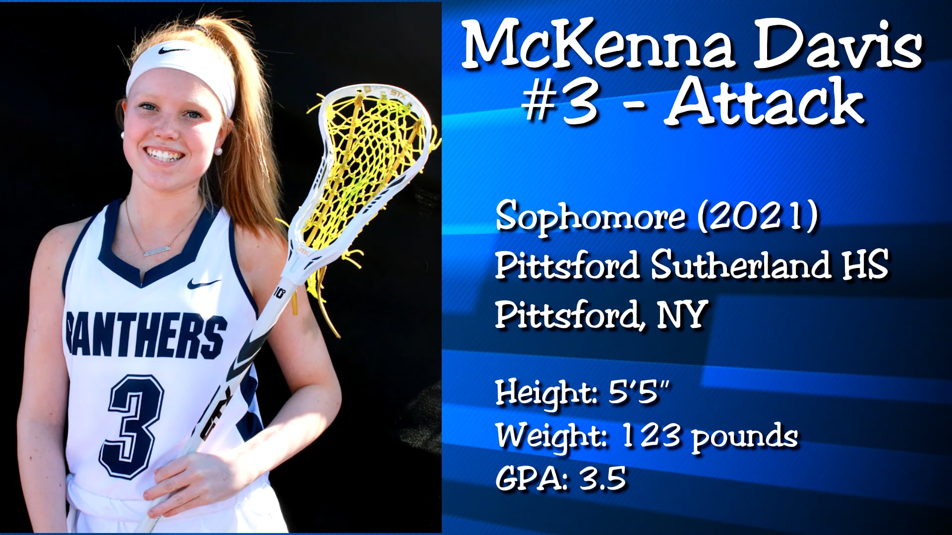 McKenna Davis #3 Lacrosse Highlights
