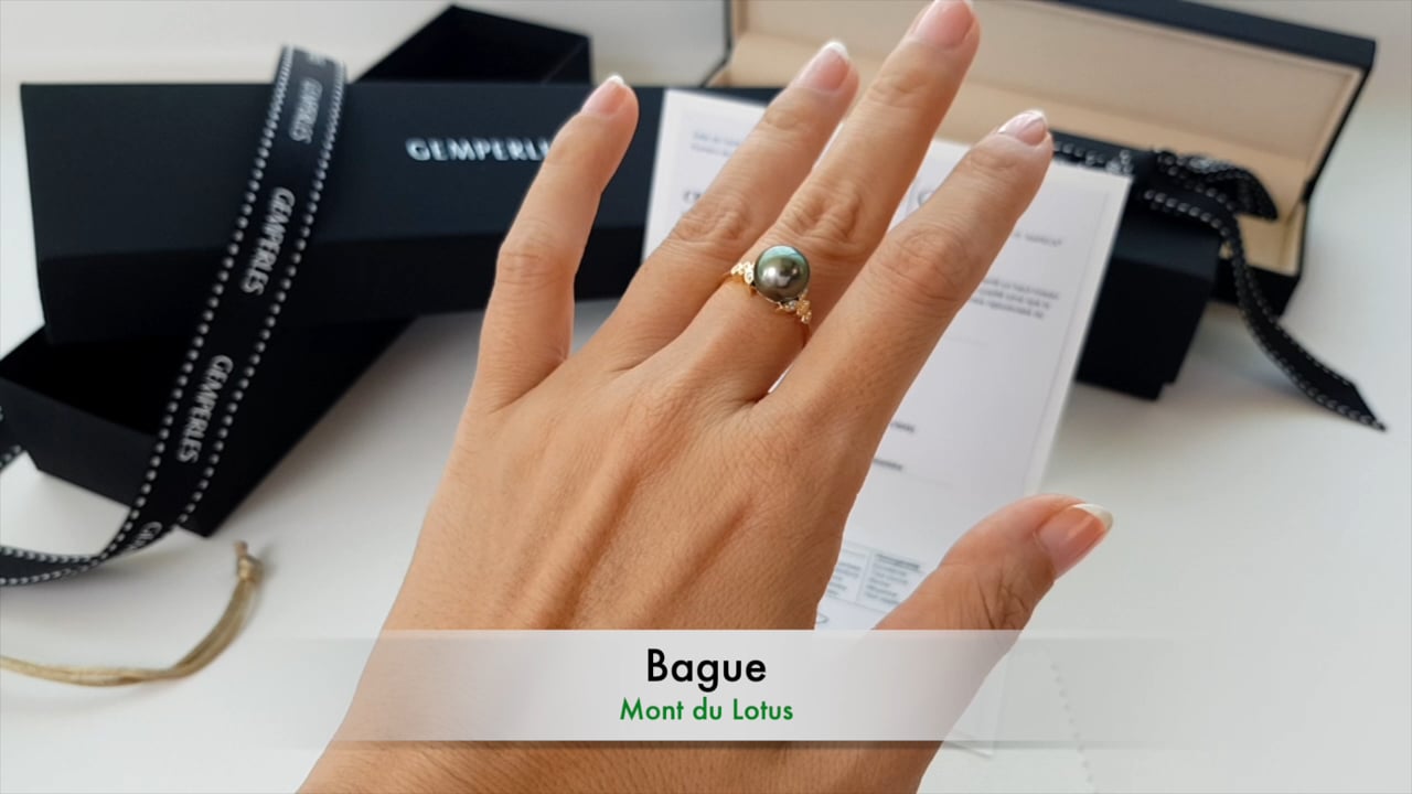 Anello Mont du Lotus, oro giallo | Gemperles