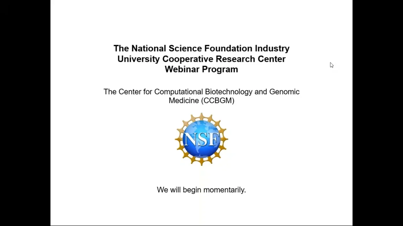CCBGM: An NSF Industry-University Cooperative Research Center 