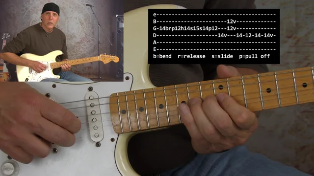 Stevie Ray Vaughan Blues inspired guitar lesson series video preview