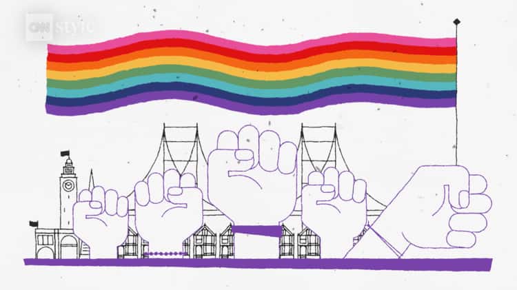 The history of the rainbow flag