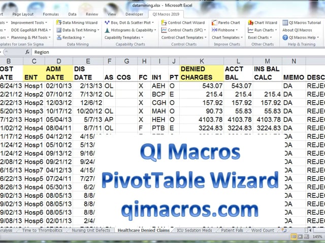 Data Mining Tools for Excel