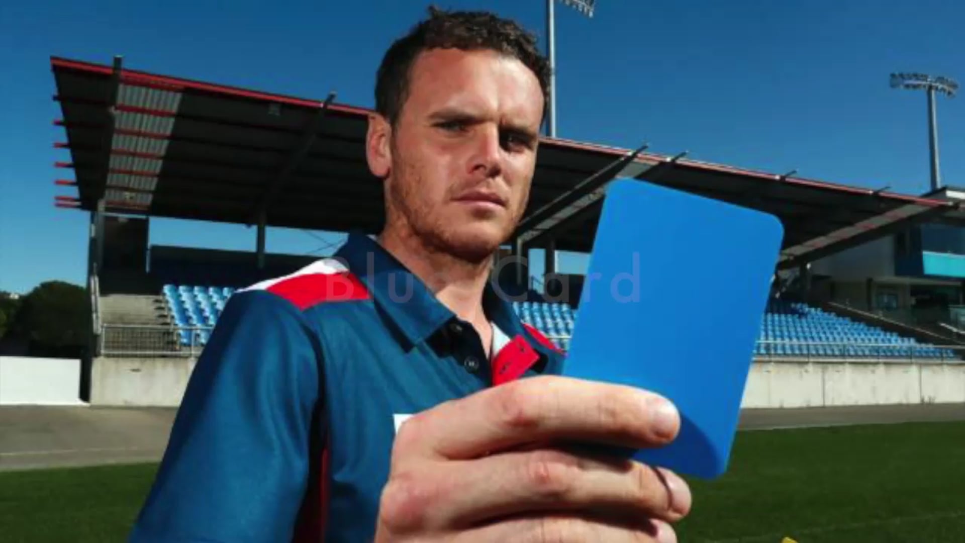 Blue Card for Rugby Referees