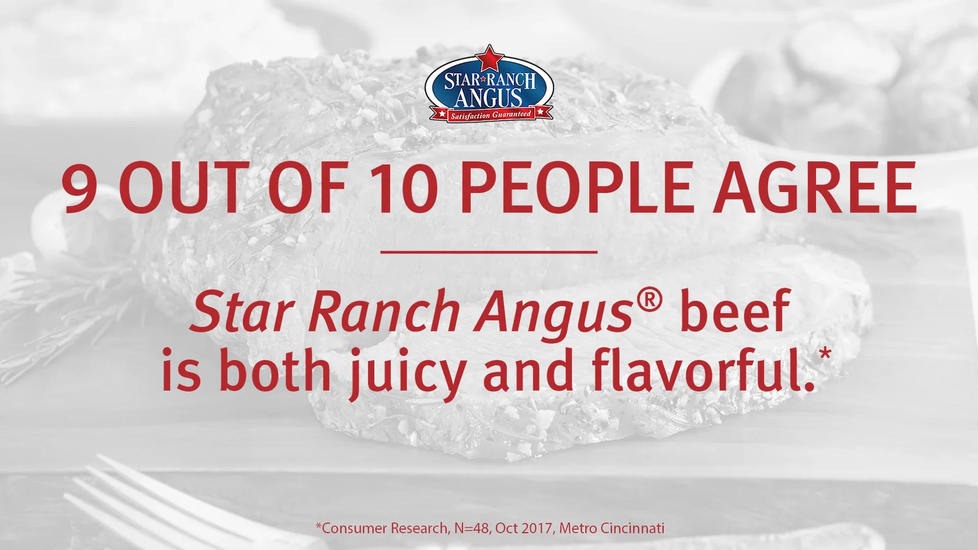 Star Ranch Angus® Beef - Blind Taste Test on Vimeo