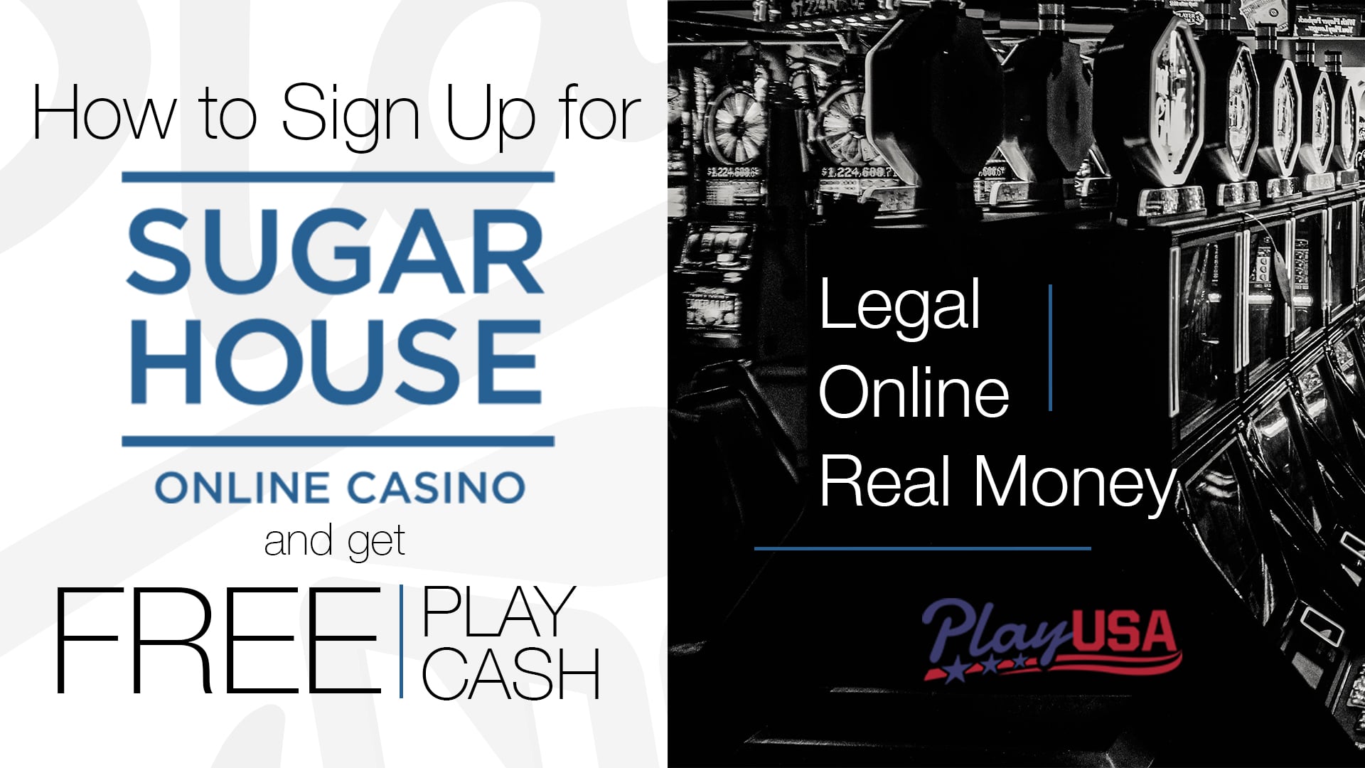 How to Sign Up for Sugarhouse Online Casino Bonus FREE Promo Code For