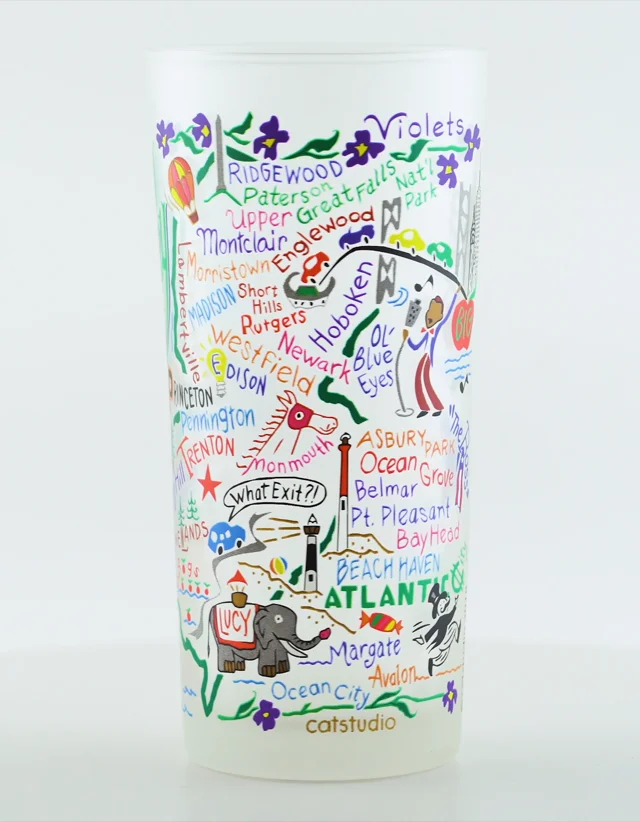 New Jersey Thermal Tumbler  Geography Collection by catstudio