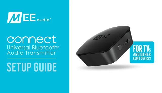 MEE audio Connect Bluetooth Audio Transmitter for TV