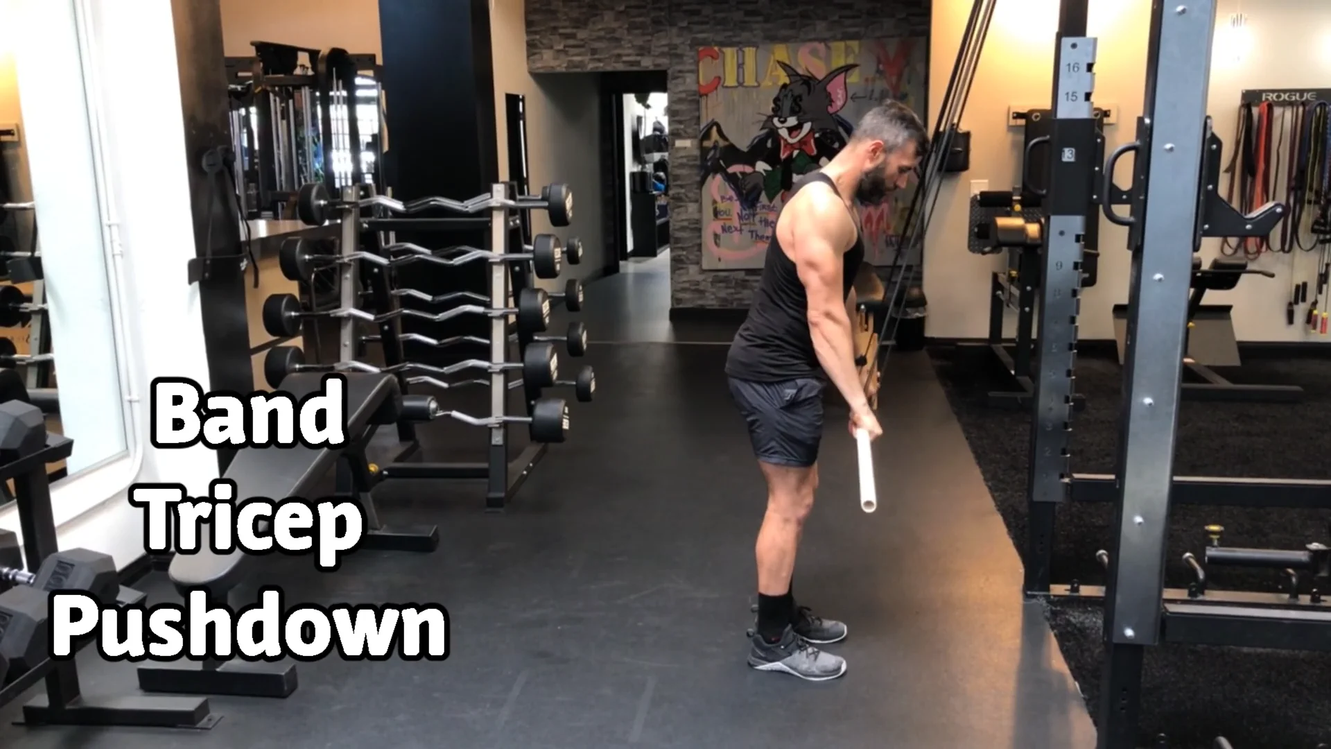 Banded Tricep Pushdown