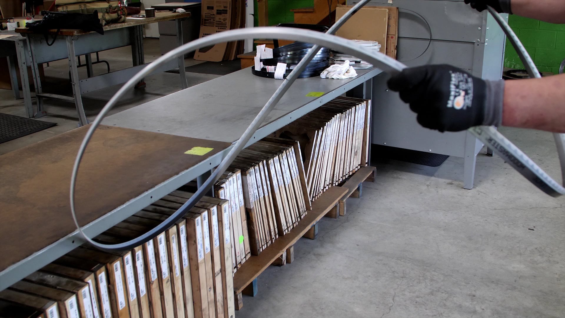 Action Industrial Supply Band Saw Blade Instructionals FOLDING on Vimeo