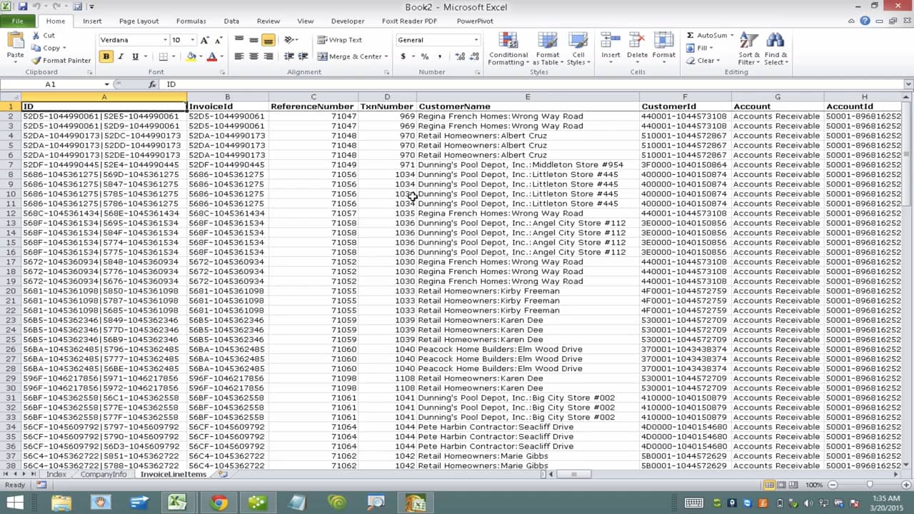 Export QuickBooks To Excel Using QB2EXCEL PivotTable On Vimeo