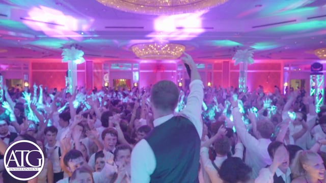 High school prom at the Hilton Charlotte Center City