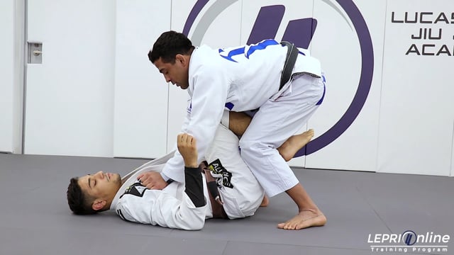 De La Riva Guard Pass to Side Control