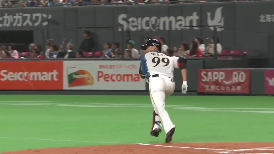 【1回裏】打線の猛攻続く!! ファイターズ・王柏融の2点タイムリーヒット!! 2019/6/11 F-C