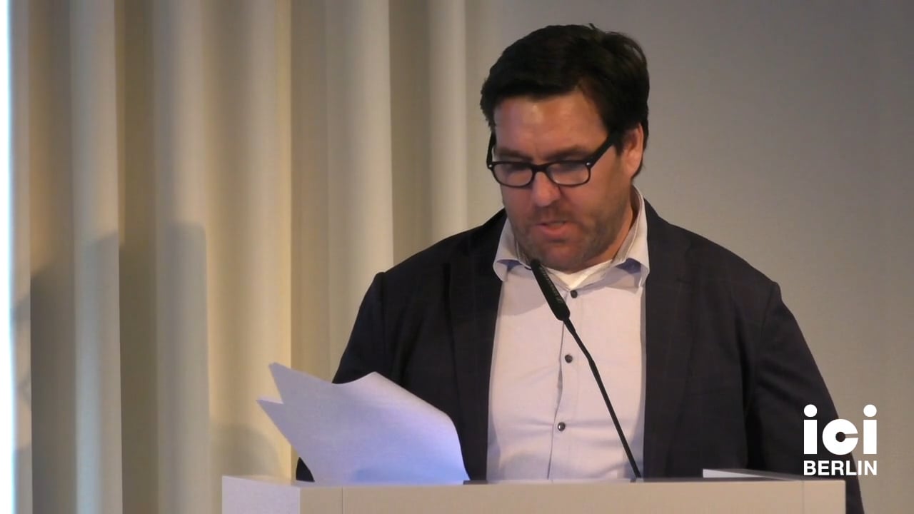 Talk by Robert Fletcher