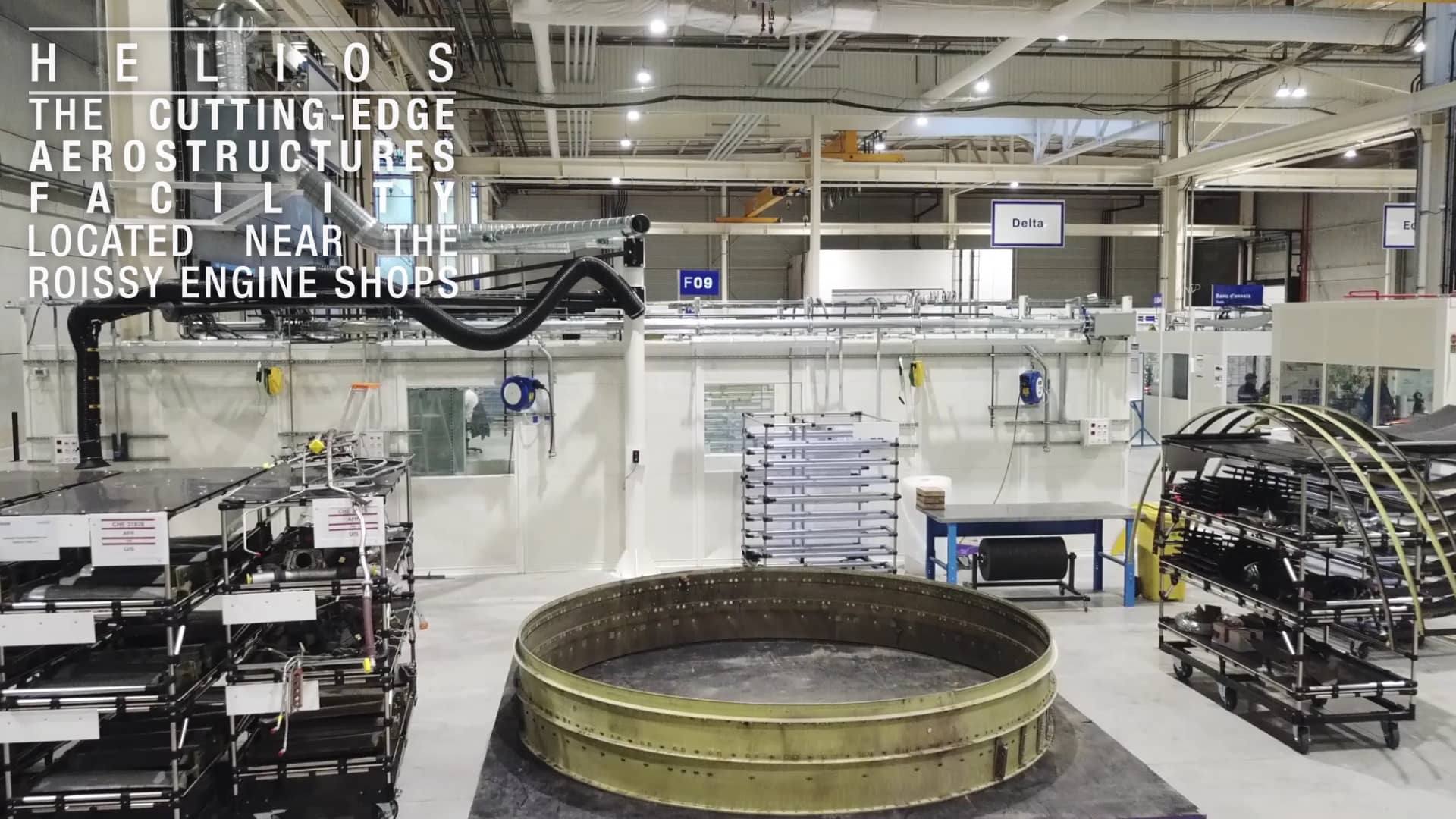 Fan Stator Module GE90 on Vimeo