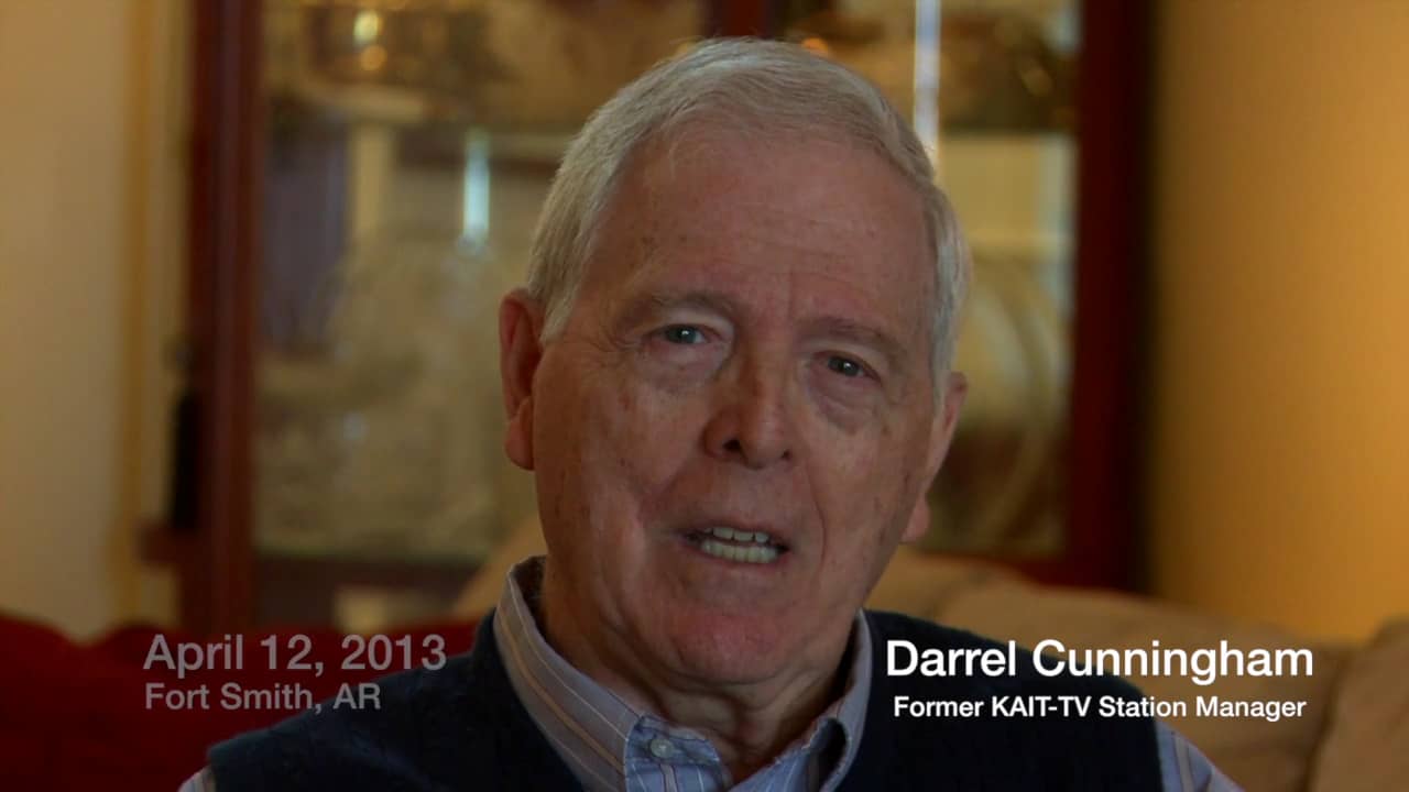 Dr. Darrel Cunningham KAIT-TV History on Vimeo