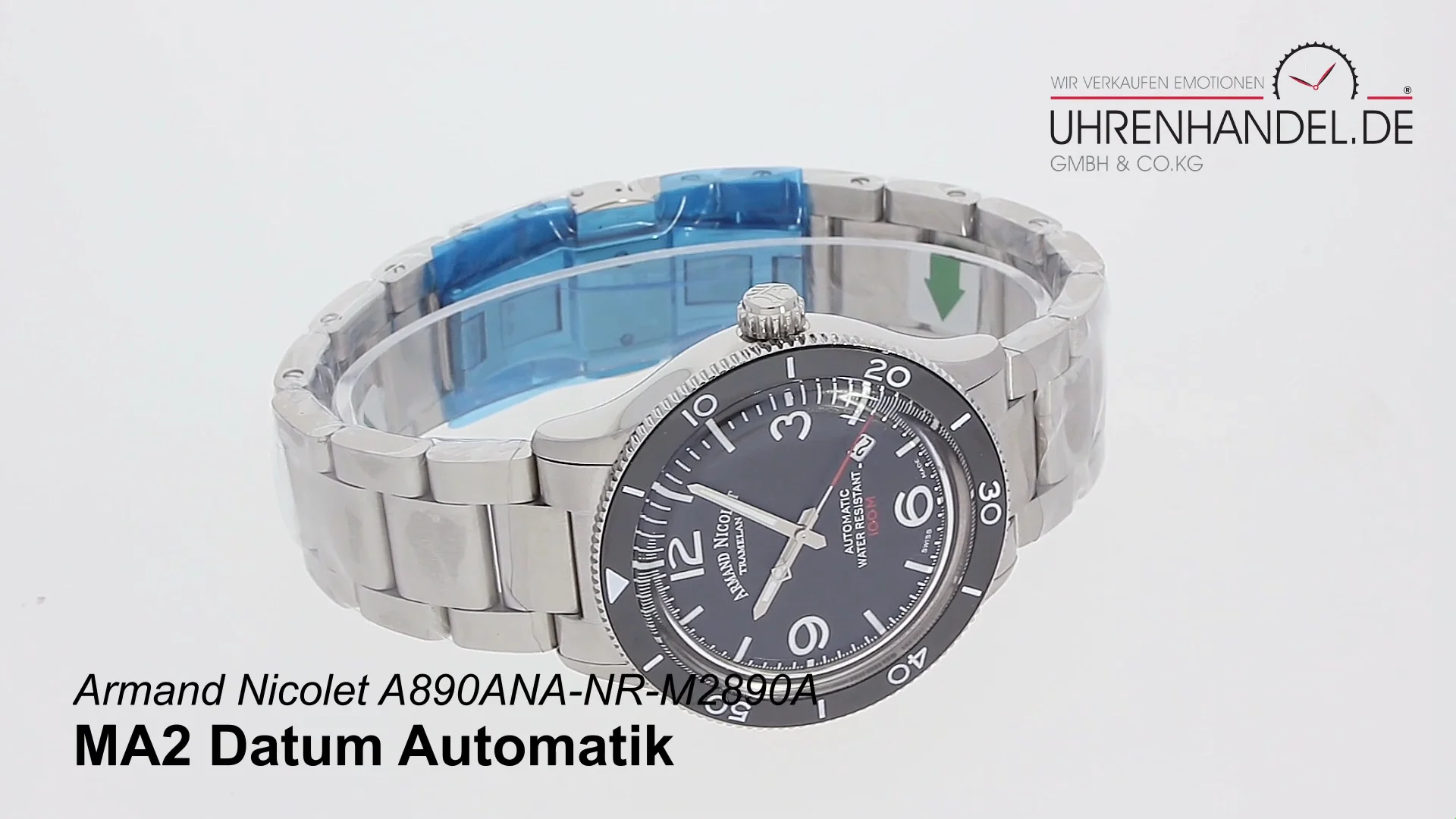 Armand Nicolet MA2 Datum Automatik A890ANA NR M2890A