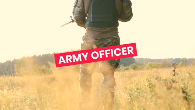 Army officer video 4