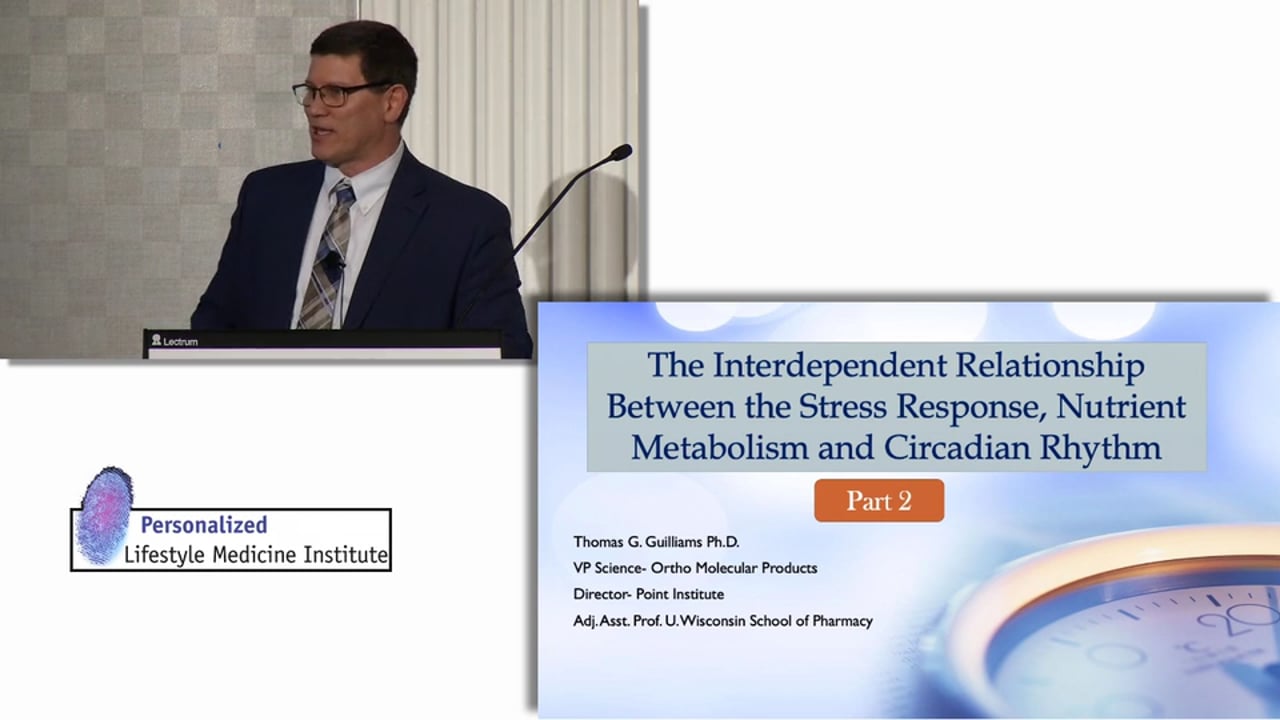 The Interdependent Relationship Between the Stress Response, Nutrient Metabolism and Circadian Rhythm 2019