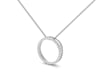 Circle of Love&amp;&#35;174; 1/4 ct. tw. Diamond Pendant in Sterling Silver