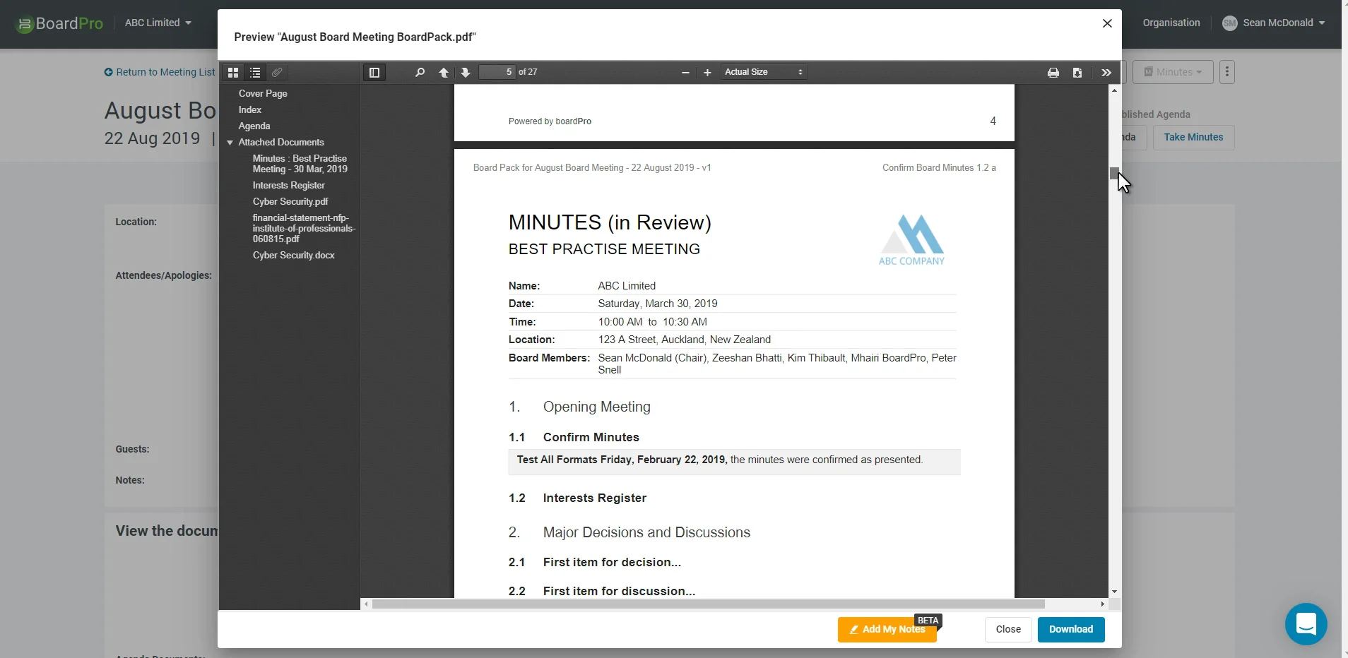 Full Demo of BoardPro Board Management Software on Vimeo