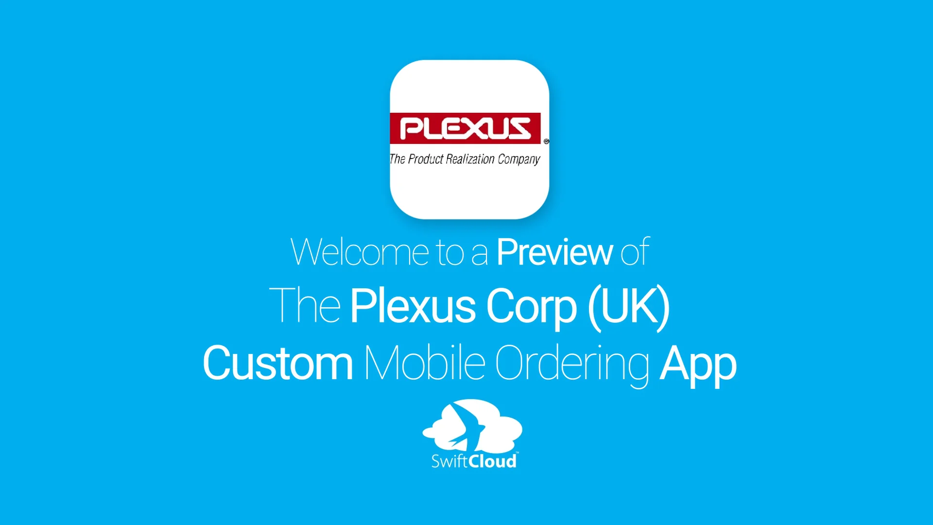 Plexus Corp UK - Mobile App Preview - PLE948W on Vimeo