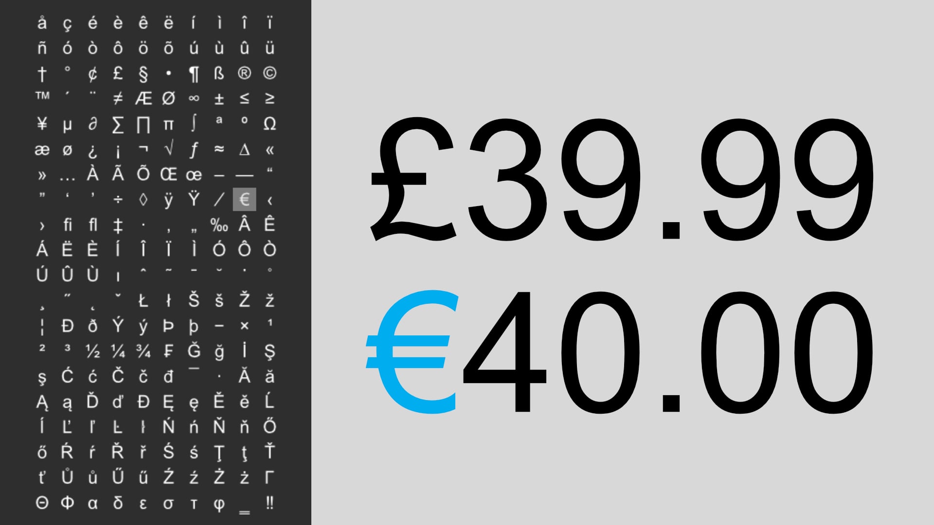 Characters Special Characters Affinity Publisher For Desktop Tutorials