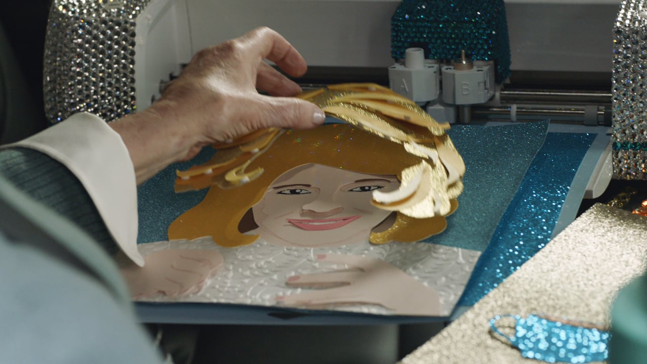 Martha Stewart multicrafting Uber Black campaign film