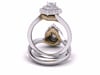 Zac Posen 1 ct. tw. Diamond Engagement Ring in 14K White Gold