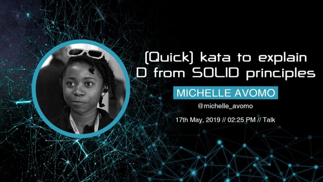 Michelle Avomo - (Quick) kata to explain D from SOLID principles