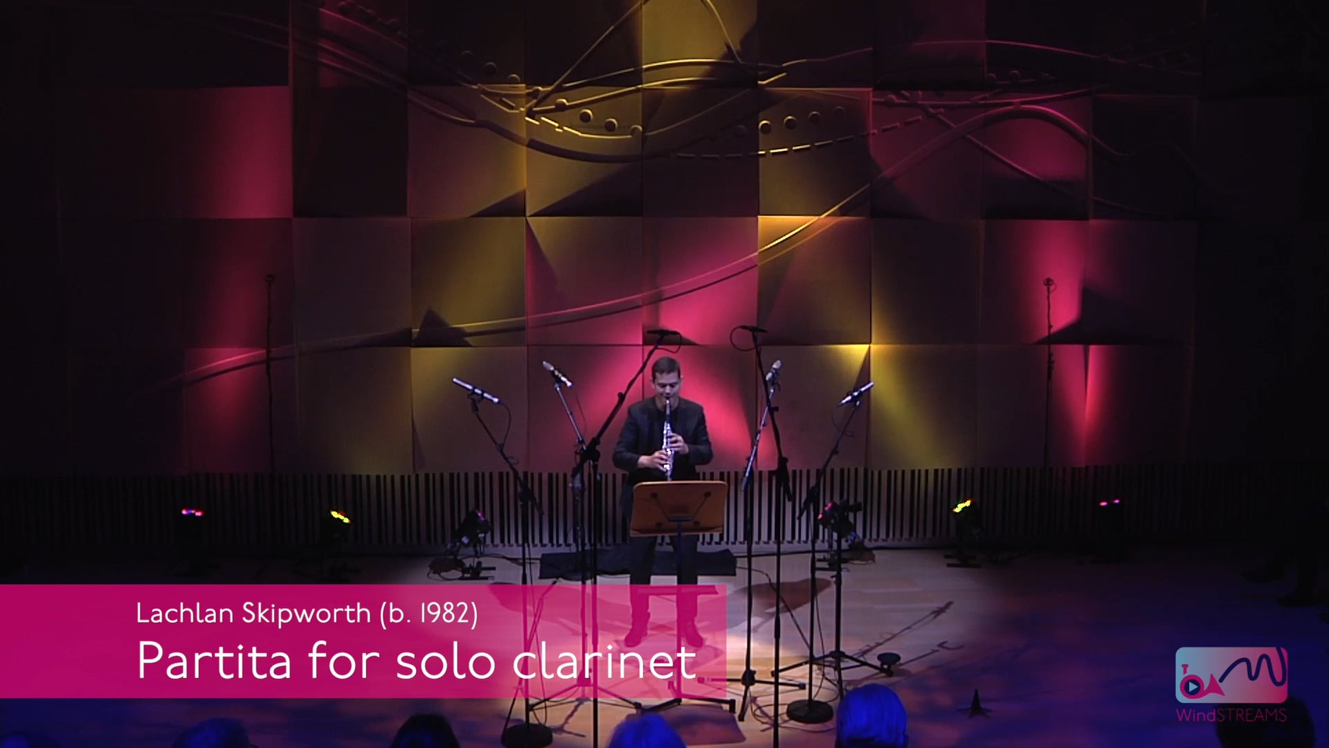 Lachlan Skipworth: Partita for solo clarinet (world premiere)