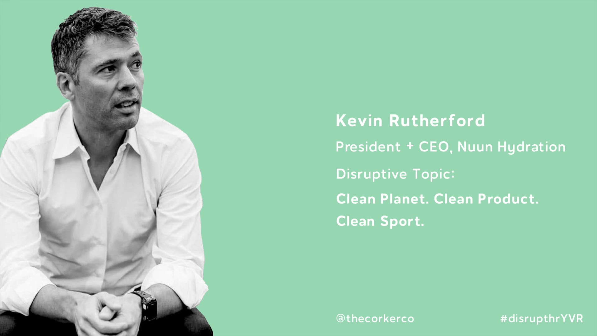 Clean Planet. Clean Product. Clean Sport. | Kevin Rutherford ...