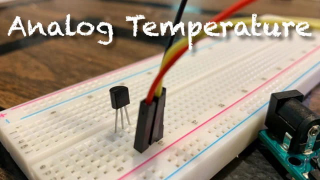 Reading an Analog Temperature Sensor  Onion Omega2 Arduino Dock Starter Kit