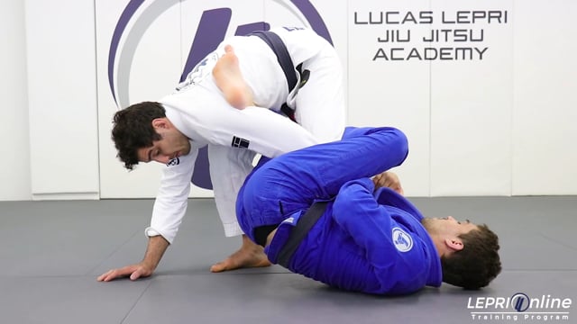 De La Riva to Back Take Attempt to Side Control