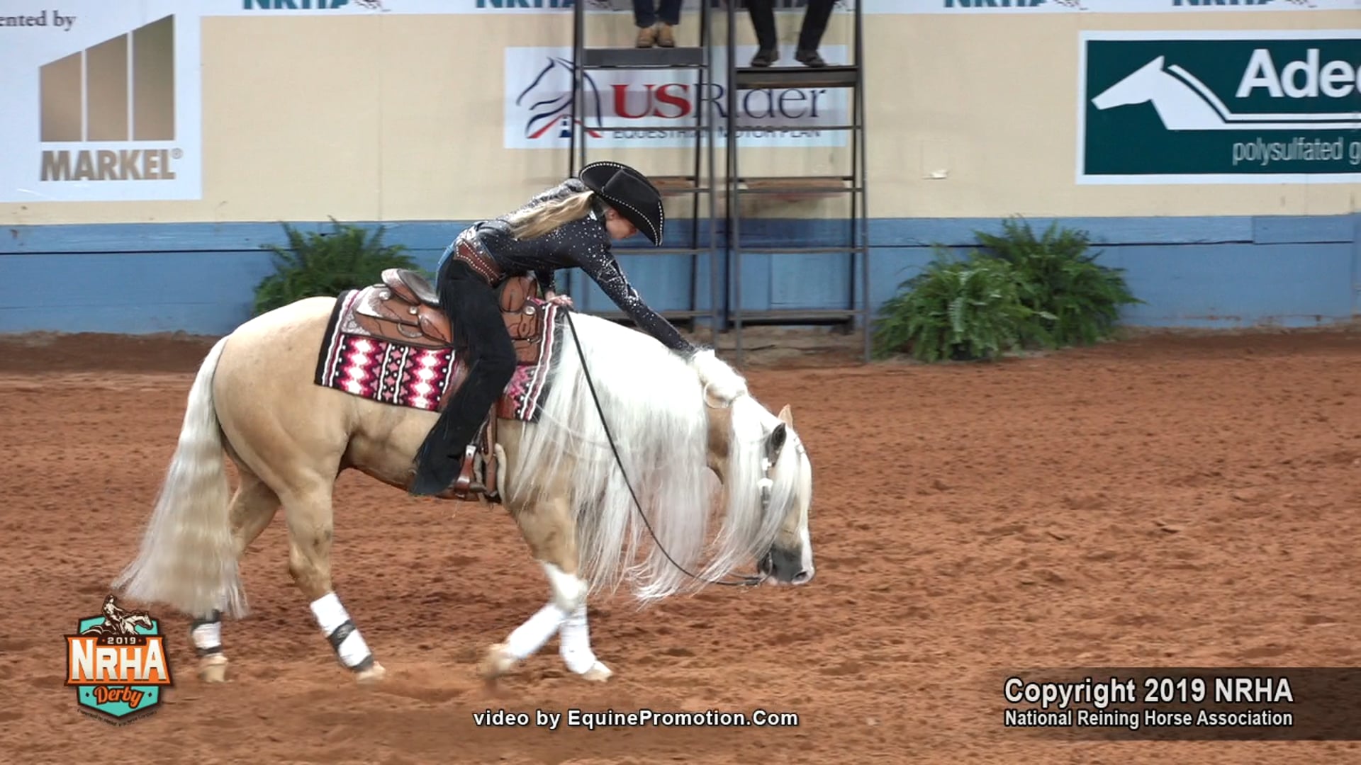 2019 NRHA Derby - Non Pro 1st Go - Jennifer Neudorf - Shining In Town - 219