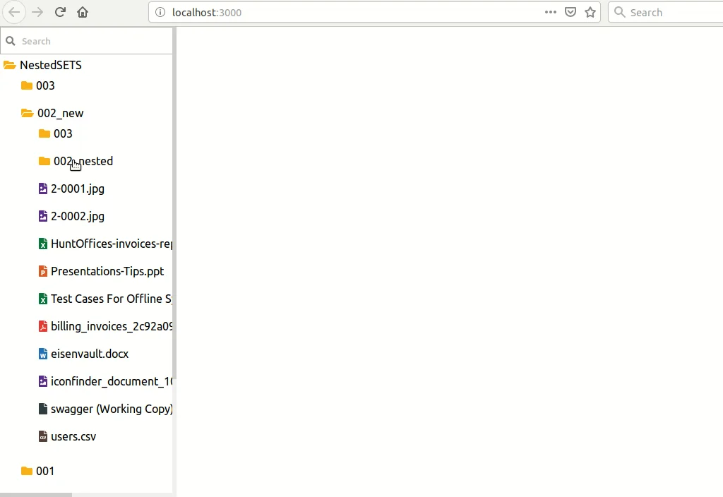 ReactJS Treeview on Vimeo